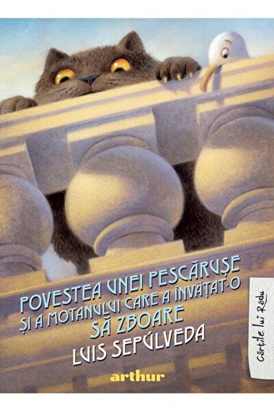 Editura Arthur Povestea unei pescărușe și a motanului care a învățat-o să zboare