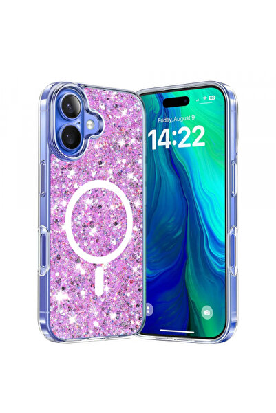 Stef's Cat Θήκη MagSafe για Apple iPhone 16 Plus, Γάτα του Στεφ, Λαμπερό Γκλί...