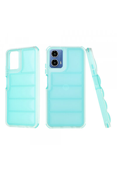 Techsuit Θήκη για Motorola Moto G45/ G34, Techsuit, Wave Shield, Τιρκουάζ