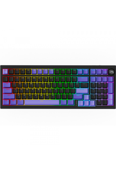 Proove Геймърска безжична клавиатура Slicker Pro, RGB, Bluetooth/ Wi-Fi/ Кабе...