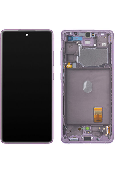 Samsung Display cu touchscreen Galaxy S20 FE G780, cu ramă, Mov, Service Pack...