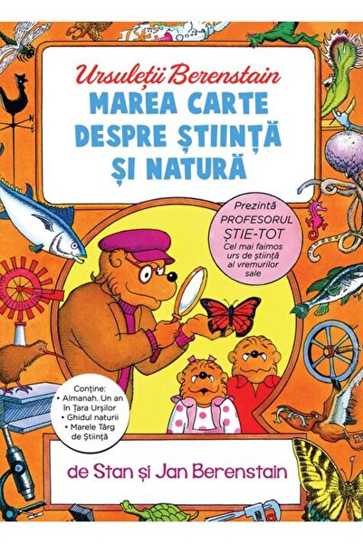 Cartea cu Genius Ursuleții Berenstain. Marea carte despre știință și natură