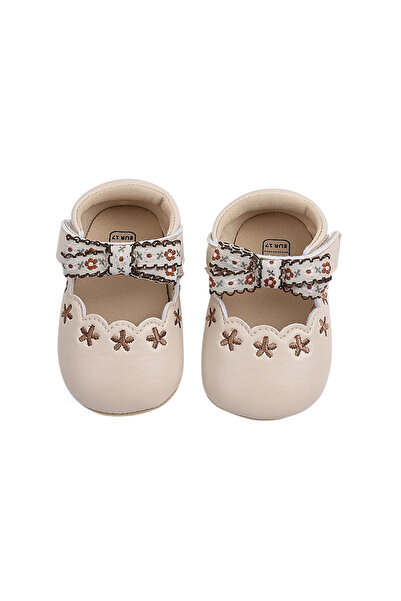 Bambimici - Baby Vintage Blossom Mary Jane Shoes - 0M to 18M