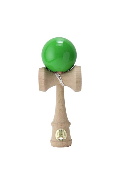 OZORA Jucarie de indemanare, din lemn, Ozora, Kendama, Verde, 18 cm