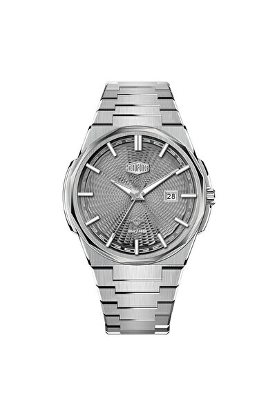 HeroForce Men's Watch Herro Force Steel Silver Color