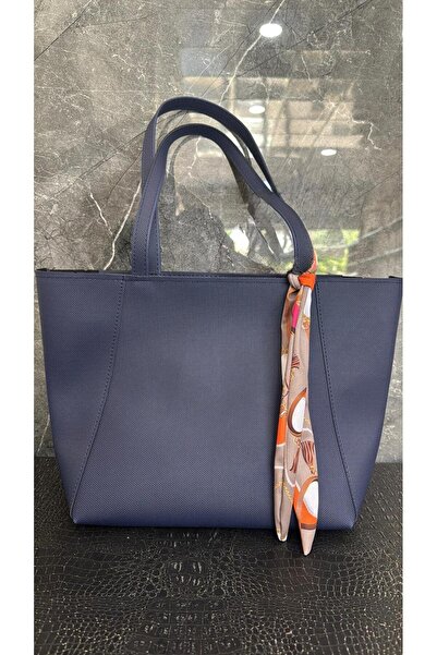 lüxeva35 Large Size Lacost Leather Scarf Hand and Shoulder Bag with Gift