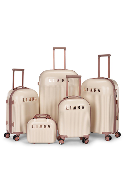 LİMRA Luxury 5 Pieces Luggage Sets Modern Design Strong Color Travel Suitcase...