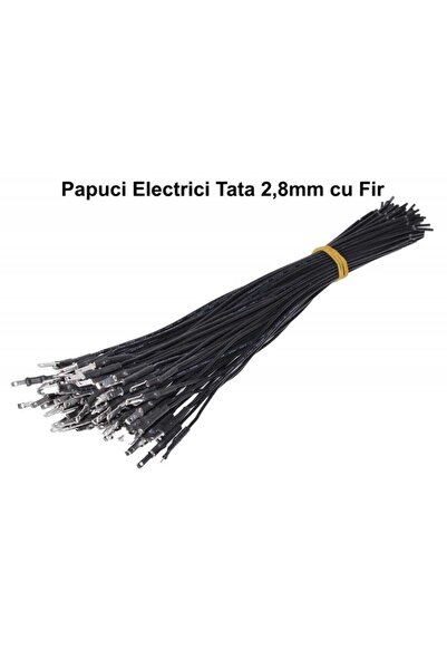 Stef's Cat Papuc Electric 2,8mm Tata cu Fir, 100buc/Set,