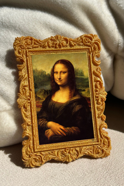 Minoart Klasik Eserler Serisi 4’lü Gold Magnetli + Yapıştırmalı Vintage Mini ...