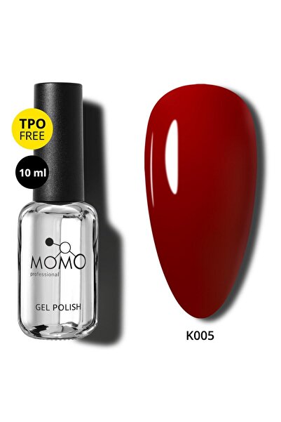 MOMO professional Kalıcı Oje K005 Yakut Bordo 10 ml