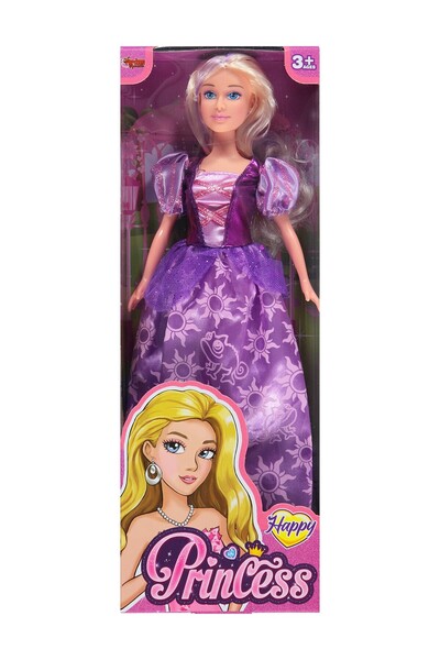 Vardem Kutulu 29Cm Manken Bebek - Lila