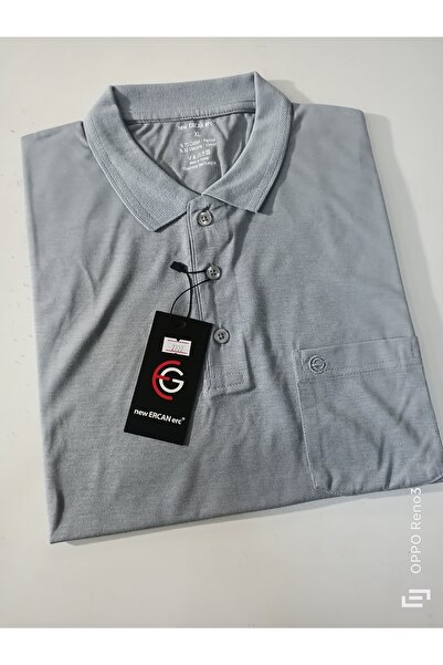 ercan triko Polo Collar Single Pocket Supreme Cotton T-Shirt