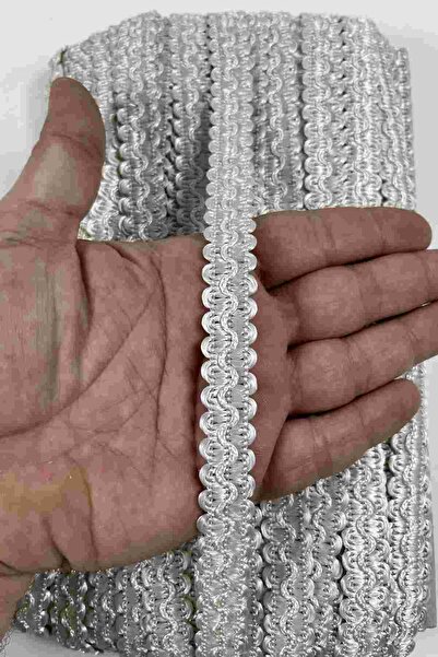 Hobigram Panglică decorativă în relief din tricot dens gri deschis Lpera – Pa...