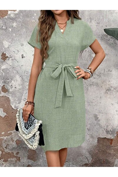 Iuliashop Rochie scurtă Astona Vernil - M