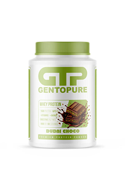 Gentopure WHEY PROTEİN - WPC35 1800GR (Dubai çikolatası)