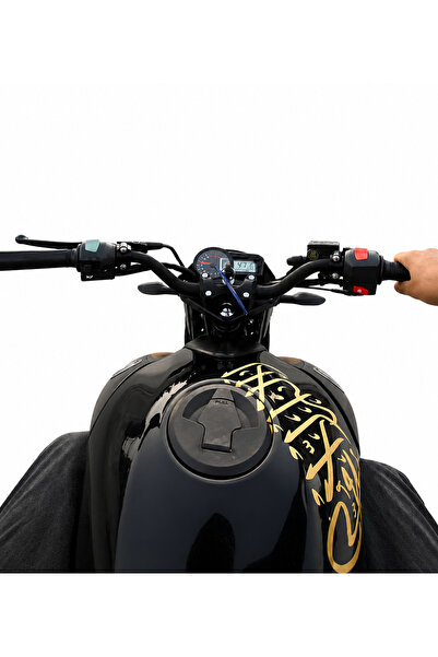 İŞCAN MOTOR Drift L İçin GOLD Kelime-i Tevhid Sticker Etiket 30cm Drift L Sti...