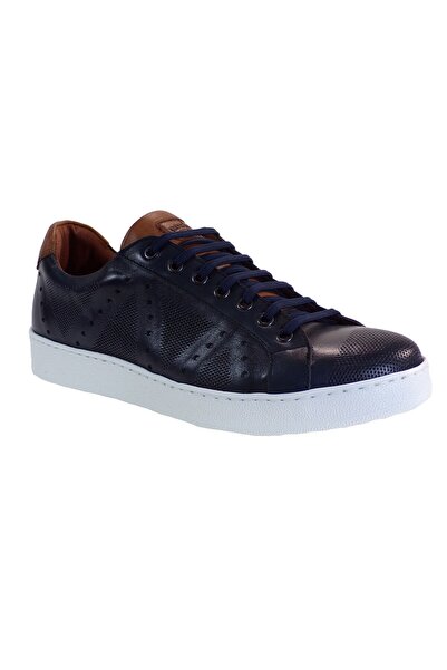 Robinson Ανδρικά Παπούτσια Sneakers 1576 Μπλέ Δέρμα