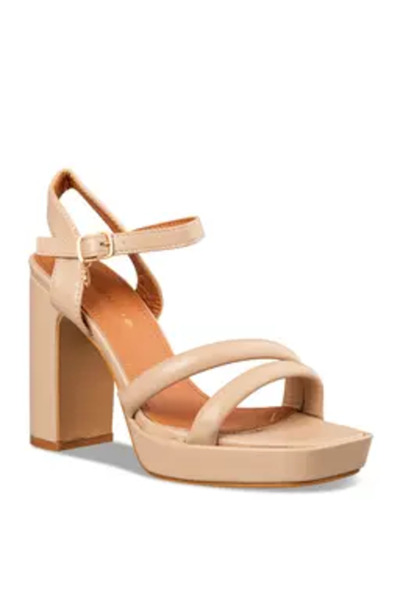 Envie Shoes Γυναικεία Παπούτσια Πέδιλα E15-19147-36 Μπέζ