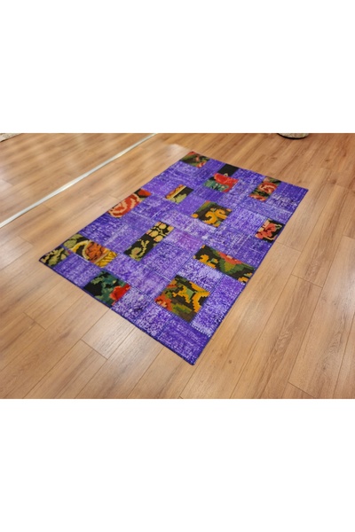 El Dokuma Patchwork Halı 120x180