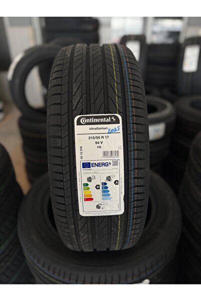Continental 215/55R17 94V FR ULTRACONTACT YAZ LASTİĞİ-2025 TARİHLİ