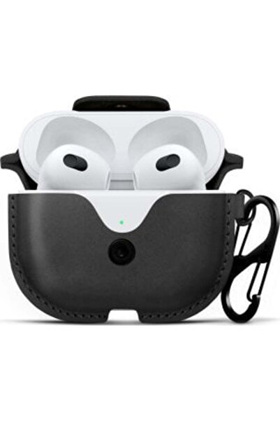 Twelve South AirSnap - Husă de protecție din piele pentru Apple Airpods (gene...