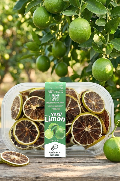 mehmet aksüt aksüt group Dried Green Lemon 125g
