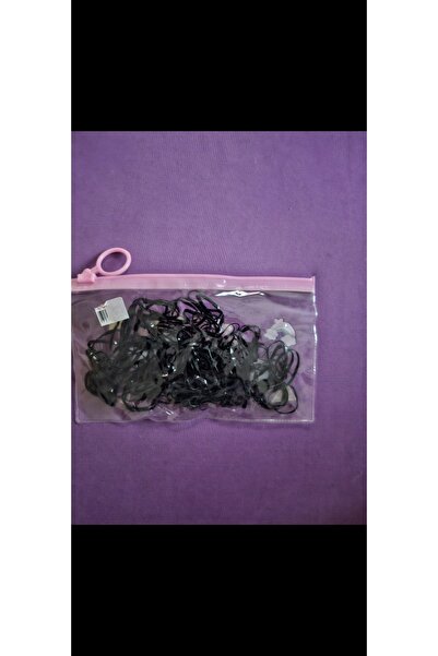 NO BRAND Large Black Elastic Buckles in Two Transparent Bags
