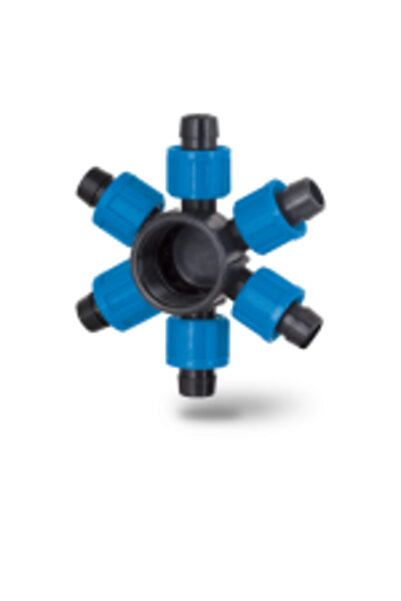 POELSAN Reverse Locking Multiple Distribution Nipple - 6 / 16 X 1″, 6-Pack of...