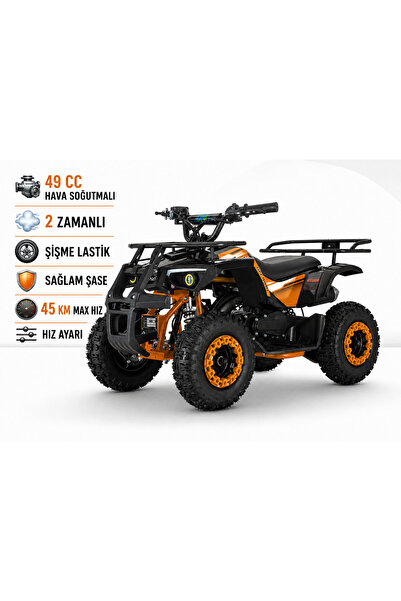 X-ATV 49 CC Benzinli Çocuk ATV 🚀 45 KM/H ⚡ 2 Zamanlı Motor | Hız Ayarlı | | ...
