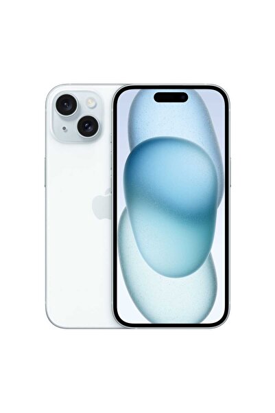 Apple هاتف آيفون 15 الذكي بتقنية 5G، سعة تخزين 128 جيجابايت، باللون الأزرق