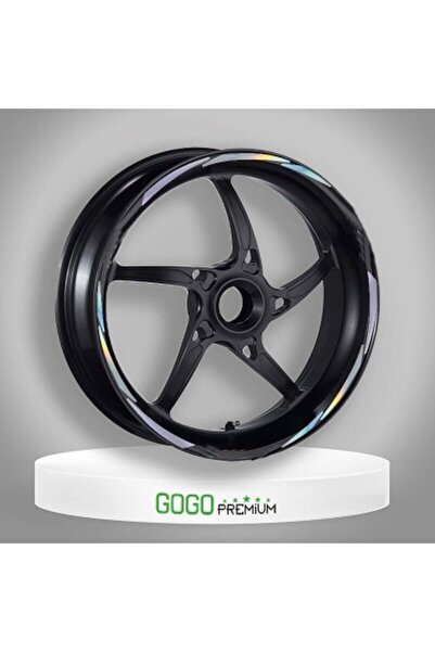 Gogo HOLOGRAMLI HONDA DİO UYUMLU 1 SET JANT ŞERİDİ