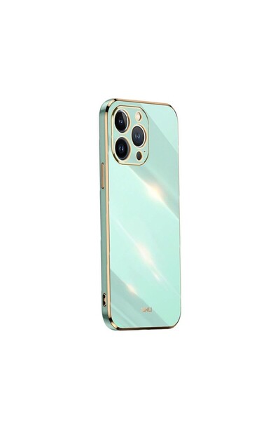 Xinli Straight Θήκη Σιλικόνης Mint Green (Apple iPhone 13 Pro)
