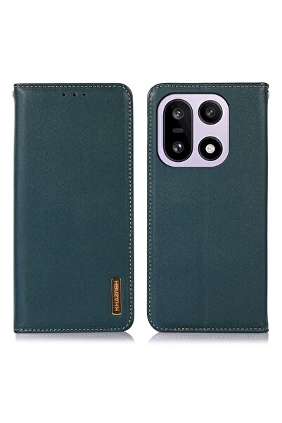 KHAZNEH Δερμάτινη Θήκη Βιβλίο Green (OnePlus 15 5G)