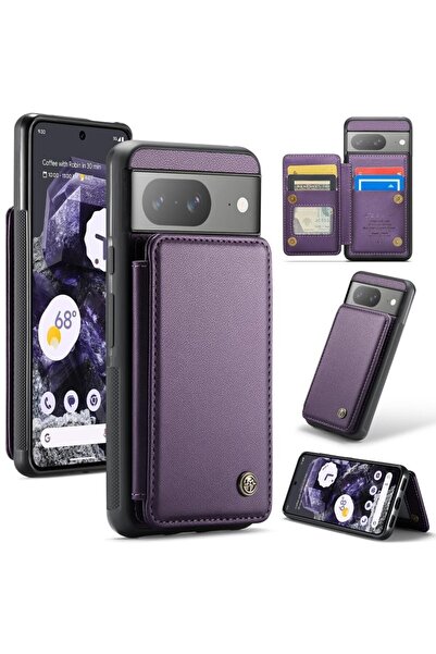 Caseme C22 Luminus Σκληρή Θήκη με Πορτοφόλι Purple (Google Pixel 8 5G)