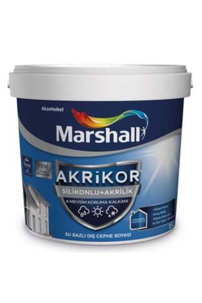 Marshall Akrikor Silikonlu + Akrilik Dış Cephe Boyası G2 15L