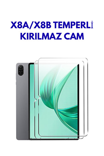 ebulduk Honor Pad X8B/ X8A واقي شاشة صلب شفاف من الزجاج المقوى مقاس 11 بوصة غ...