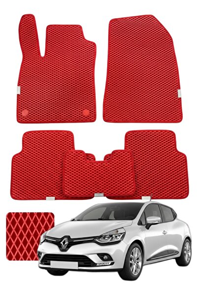Evanotion Renault Clio 4 2012-2019 Özelleştirilebilir Premium Eva Oto Paspas ...