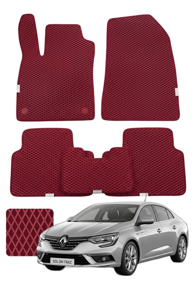 Evanotion Renault Megane 4 Sedan 2016 ve sonrası Özelleştirilebilir Premium E...