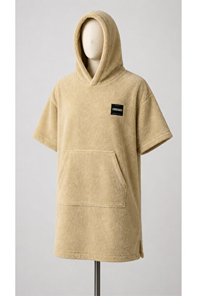 Asva Home Hooded Welsoft Fabric Towel Poncho Unisex – Sea & Beach Poncho with...