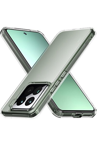 bestcase Husă Clear Silicon + Folie de sticlă Compatibilă cu Xiaomi 15 Pro, A...