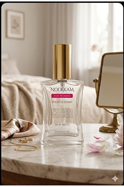 nodekam FRESH TOUCH FOR WOMEN EDT 50 ML KADIN PARFÜMÜ ( 3 ADET X 50 ML = 150 ML )