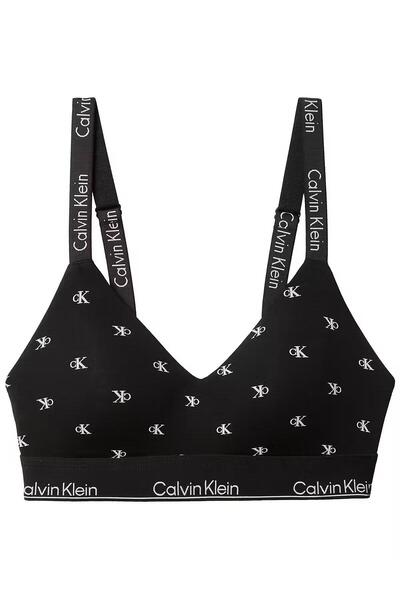 Calvin Klein Kadın Siyah Hafif Destekli Bralet Sütyen LV00QF8504
