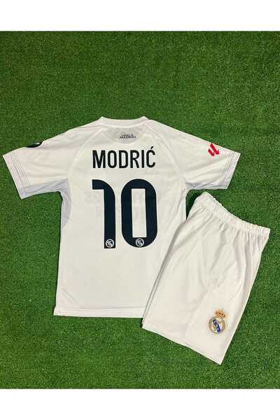 BYSPORTAKUS Real Madrid 2025/26 Yeni Sezon Luka Modric iç Saha Cocuk Forması