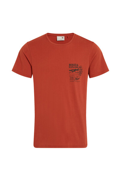 Craghoppers Sabden SS Erkek T-Shirt-KIRMIZI