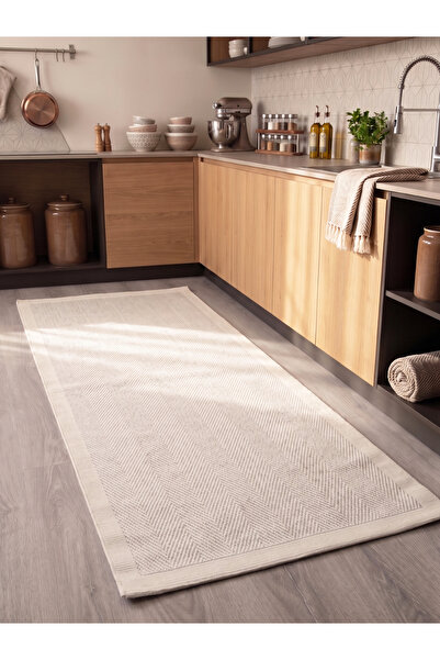 Myevilla Vektör Sisal Halı Kaymaz Taban Silinebilir Yıkanabilir Modern Salon ...