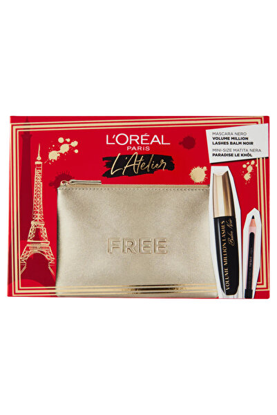 L'Oreal Paris Комплект Atelier Kit L'Oreal Paris: Volume Million Lashes, за о...