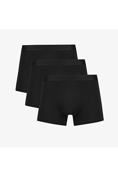 Tommy Hilfiger 3P Trunk Cotton Black Men's Boxer