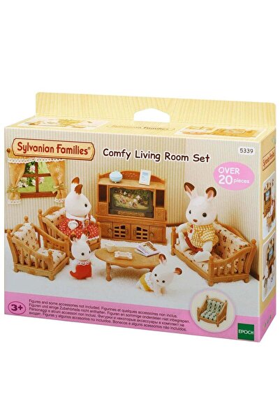 ALVERA COLLECTION 5339 Sylvanian Families Living Room Set +3 Years Old Figure...