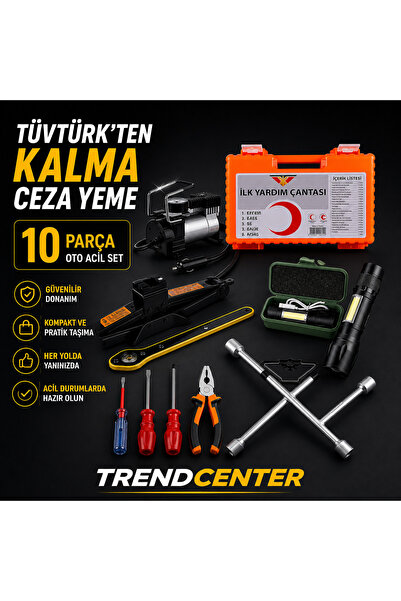 TRENDCENTER Trafik Yönetmeliğine Uygun Tek Paket Tüm İhtiyaçlar. Ağır Kusurda...
