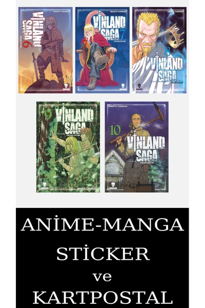 Kurukafa Yayınevi Vinland Saga 6-7-8-9-10 Manga Seti (5 KİTAP) / Anime-Manga ...